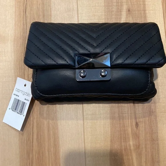 NWT black Aqua Fanny pack/ waist bag - Picture 1 of 8